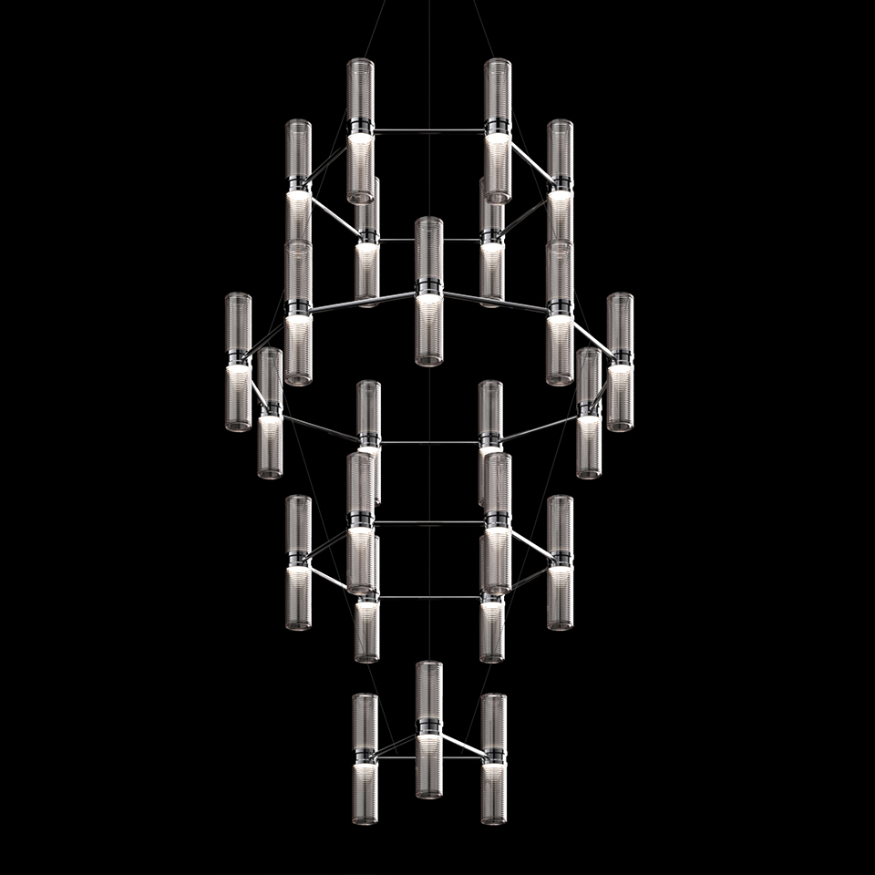 Zephyr Chandelier Pendant Lamp by Artemide Pendant Lamps